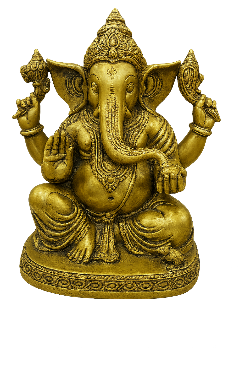 Four-Armed Blessing Ganesh