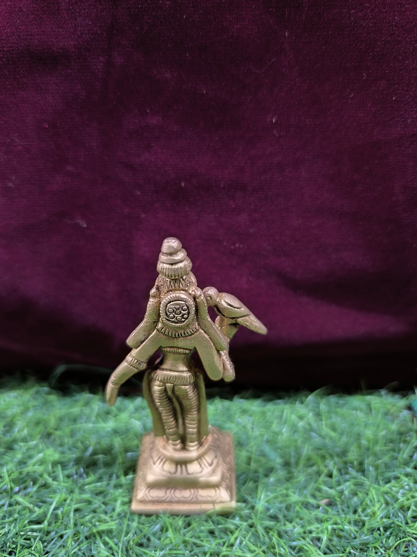 Goddess Meenakshi Amman With parrot
