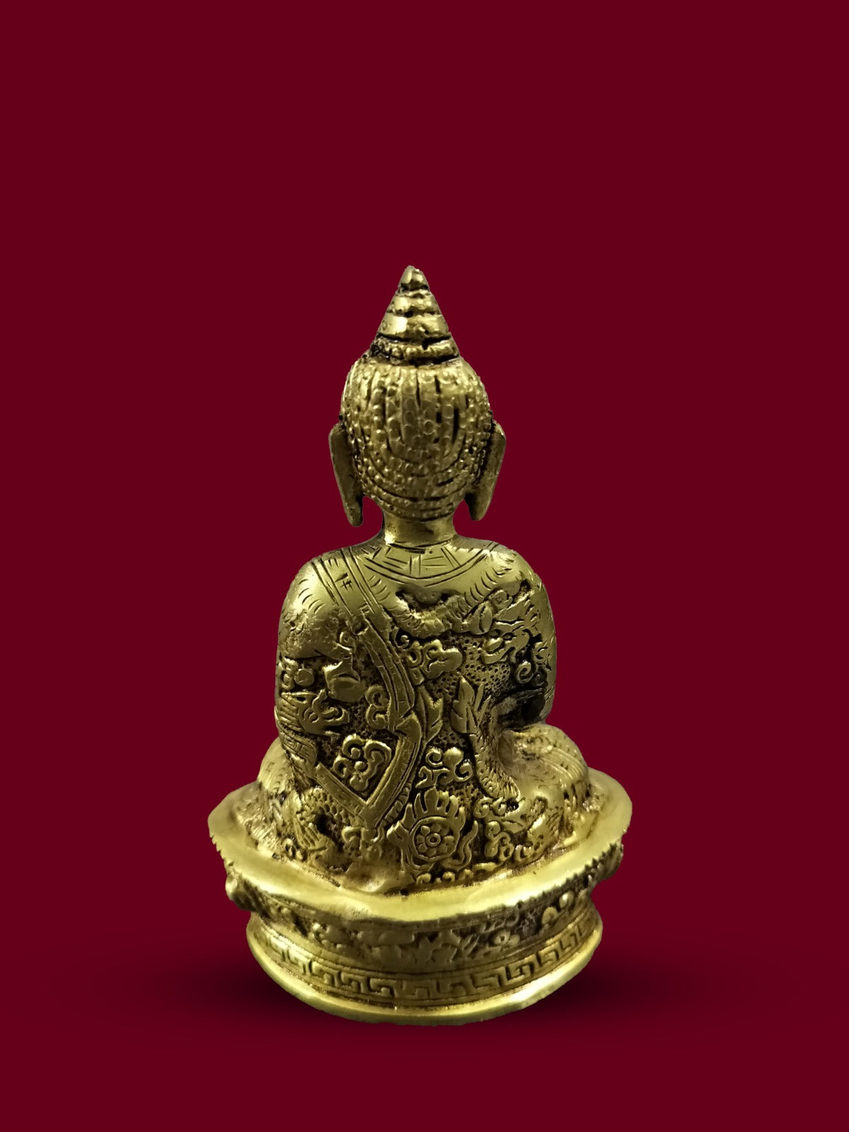 Brass Seated Buddha Statue