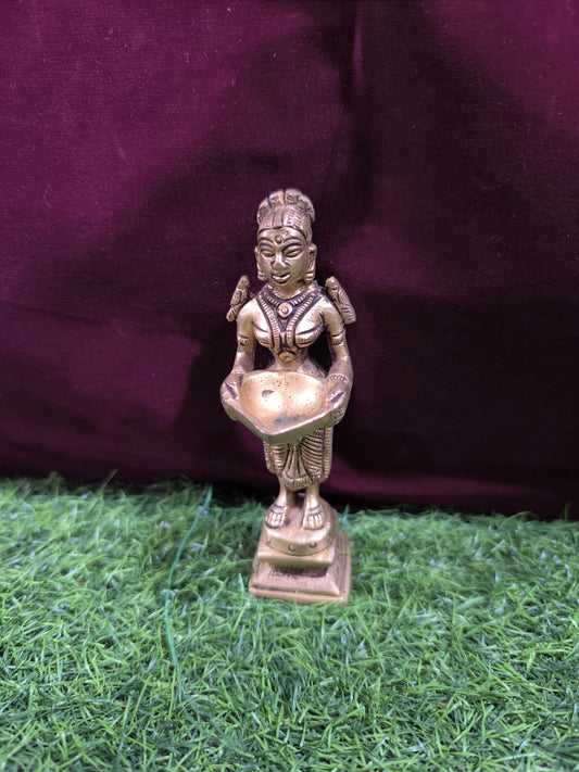 Lakshmi Idol Holding Bowl