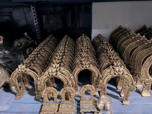 Brass Prabhavali or Temple Arch
