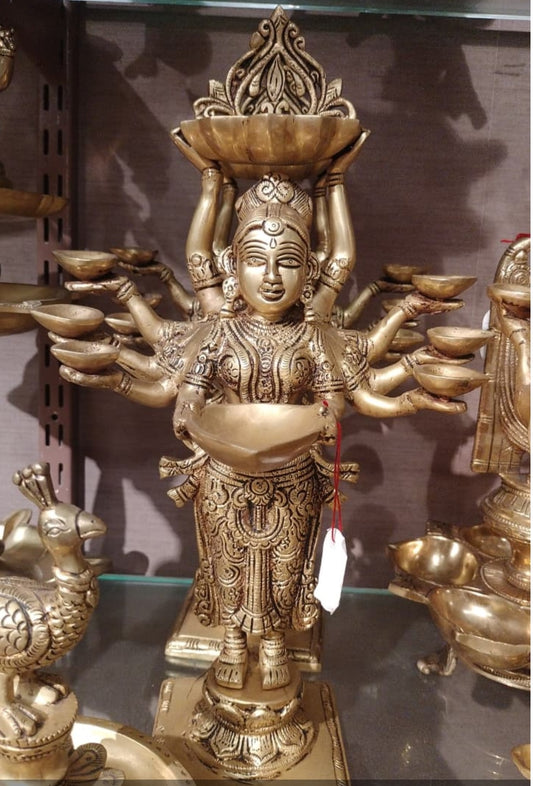 Deepalakshmi (Lady with Lamps)