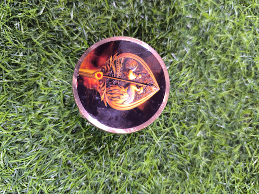 Lord Murugan Vel Decorative Brass Disc