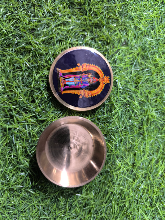 Lord Venkateswara Brass Decorative Disc
