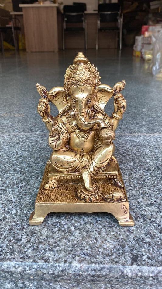 Lord Ganesha with  vahana